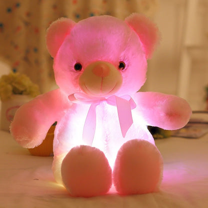 Cute Bear LED Light UP Stuffed Doll