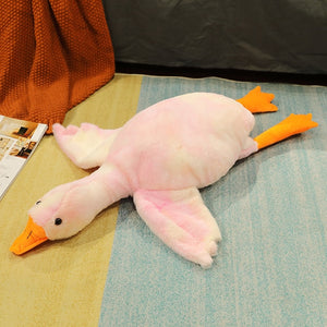 Cute Fluffy Goose Duck Large Size Soft Plush Stuffed Doll Toy Gift