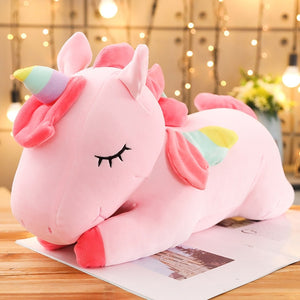 Giant Fatty Unicorn Horse  Plush Toy Soft Stuffed Dolls Pillow Birthday Gifts