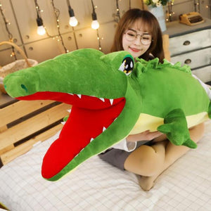 Funnu Crocodile Alligator Large Size Plush Toy Doll Pillow for Children