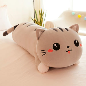 Cute Long Cat Large Size Soft Plush Stuffed Pillow Doll Toy