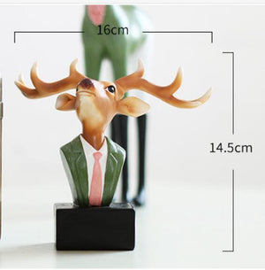 Deer /Rabbit Animal ResinGlasses Stand Home Decor Gift