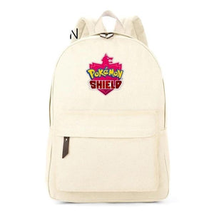 Pokemon Sword and Shield Canvas Backpack School Bag
