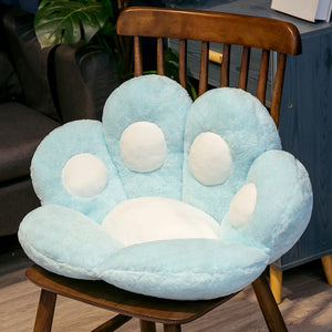 Cute Cat Paw Soft Plush Cushion Pillow Home Chair Decor