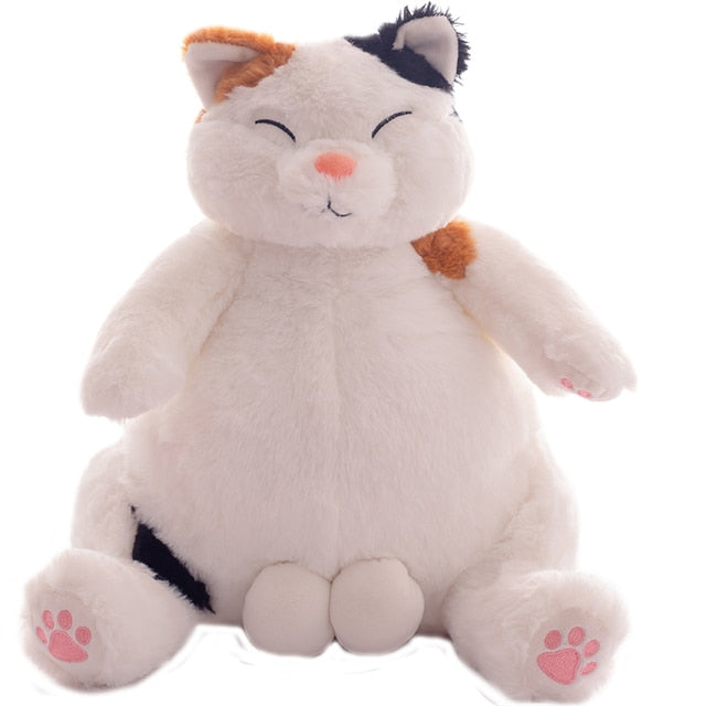 Cute Fatty Japanese Cat Stuffed Plush Pillow Doll Toy