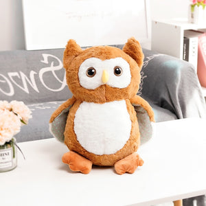 Cute Cartoon Owl Bird Soft Plush Stuffed Doll Gift