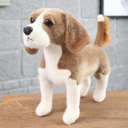 Simulation Puppy Dog Plush Stuffed Toy Gift for Dog Lovers