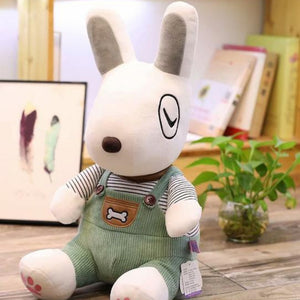 Sleeping Bunny Rabbit Dressed Plush Toy Stuffed Doll Gift