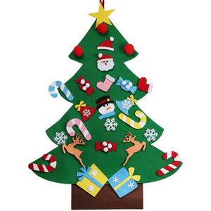 D.I.Y Felt Artificial Christmas Tree New Year Gifts Wall Hanging