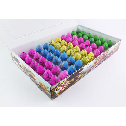 60 Pcs Magic Hatching Growing Dinosaur Eggs Educational Toys