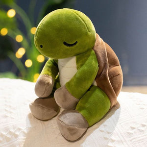 Cute Lifelike Sea Turtle Mini 18cm Plush Stuffed Doll Gift