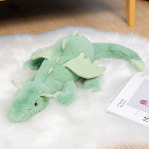 Cute Rainbow Dino Dragon with Wings Stuffed Plush Doll Toys