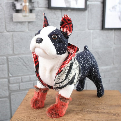 Simulation Puppy Dog Plush Stuffed Toy Gift for Dog Lovers