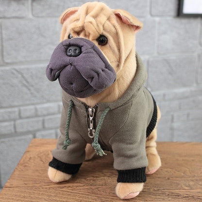 Simulation Puppy Dog Plush Stuffed Toy Gift for Dog Lovers