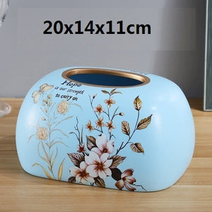 Beautiful Elegant Luxury Ceramics Tissue Box Holder