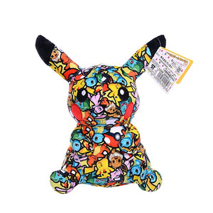 Graffiti Pikachu Fabric Art Plush Stuffed Doll Gift