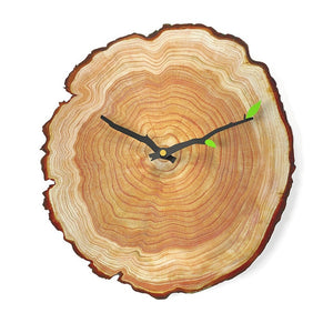 Nature Style Wood Grain 12 Inch Home Kitchen Decor Wall Clock