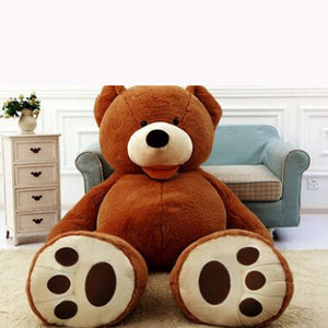 Giant Teddy Bear Coat Skin Only no Filling Soft Plush Toy Doll Gift