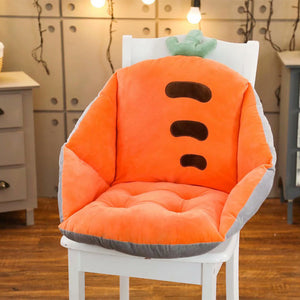 Cartoon Chair Cushion Lumbar Back Support Seat Pad Pillow